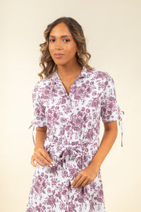 Vestido Talbot Wine Bouquet