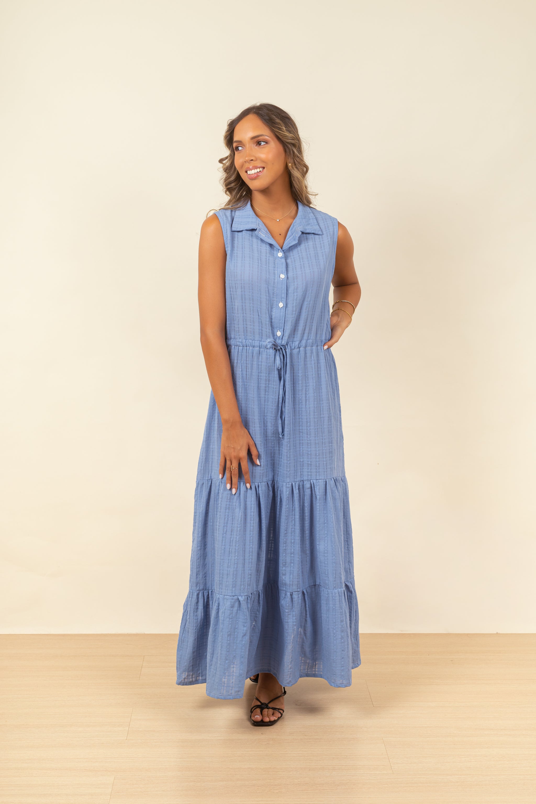 Vestido Yolanda Powder Blue