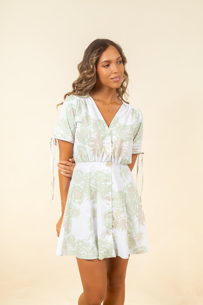 Vestido Conce Mini Green Meadow