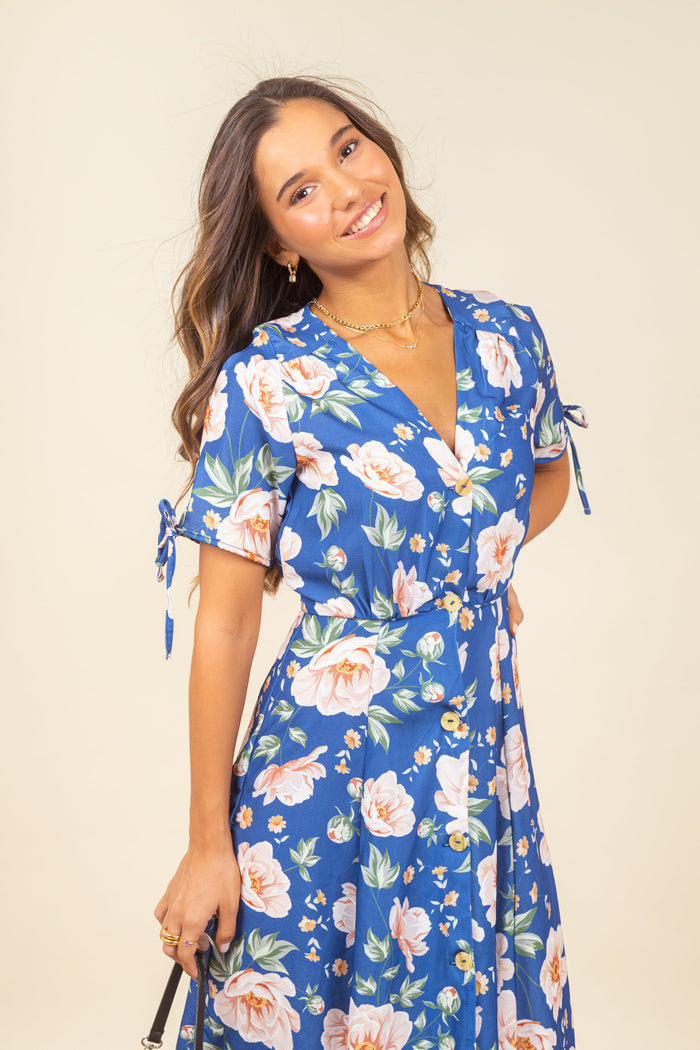 Vestido Colette Blue Fall