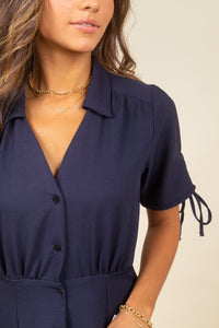 Vestido Harley Midi Navy