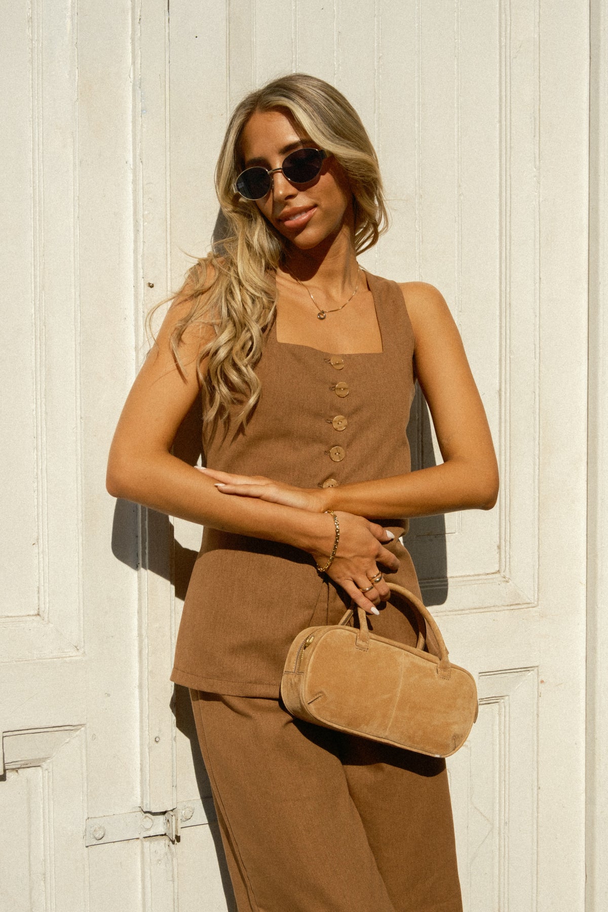 Blusa Irma Cacao