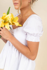 Blusa Carlotta Blanc