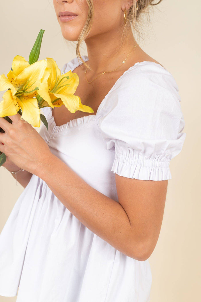 Blusa Carlotta Blanc