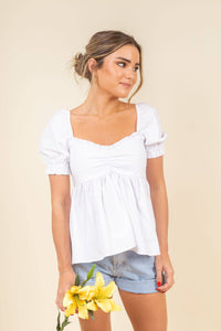 Blusa Carlotta Blanc