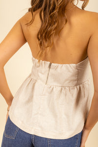 Blusa Sissi Rustic Ivory