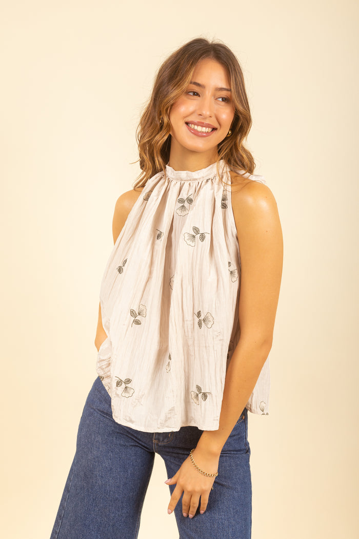 Blusa Agnes Desert Flowers