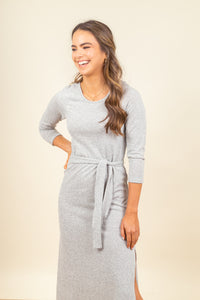 Vestido Juana Melange Grey
