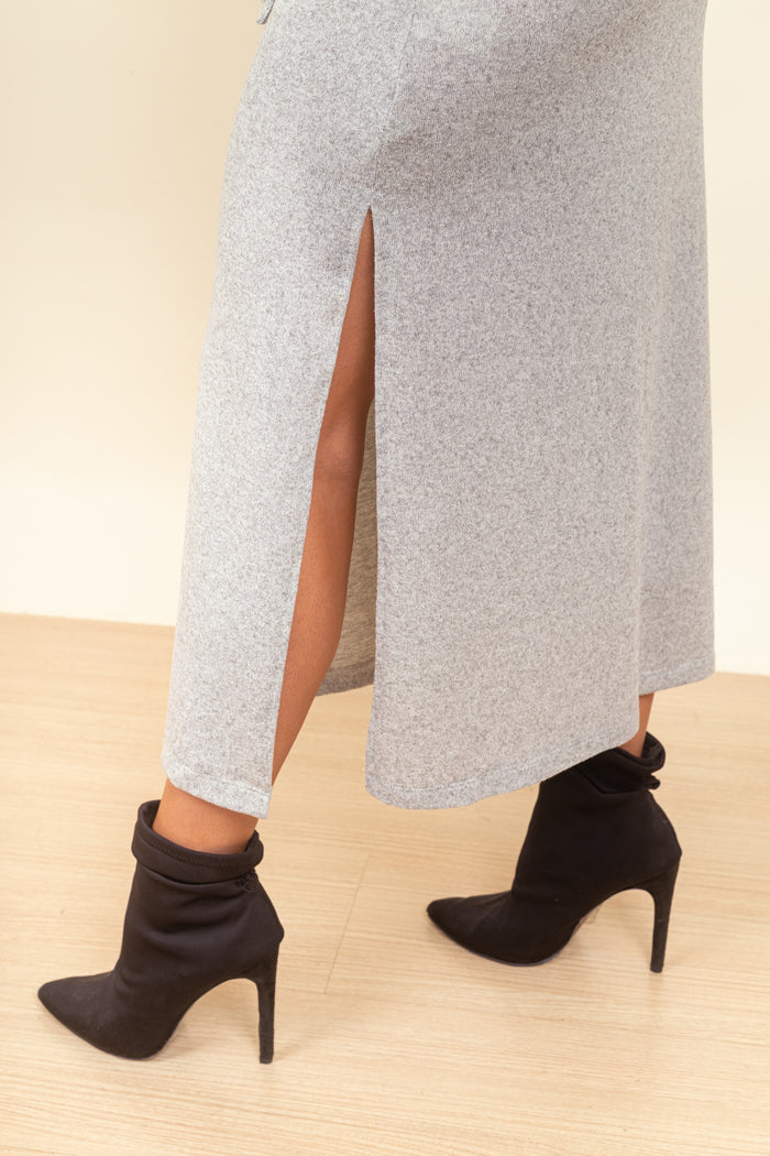 Vestido Juana Melange Grey